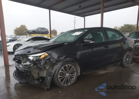 2016 Toyota Corolla S Plus z USA, uszkodzony, nr VIN 5YFBURHE0GP492773